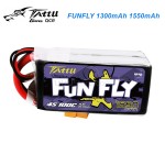 Tattu Funfly 1300mah 1550mah 4s 14,8 V 100c Batterie mit Xt60 Stecker für 250 230 210 180 Größe